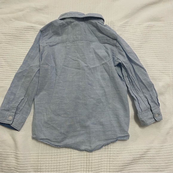 H&M Dress Shirt Button Down US 12-18  Months - Picture 4 of 5